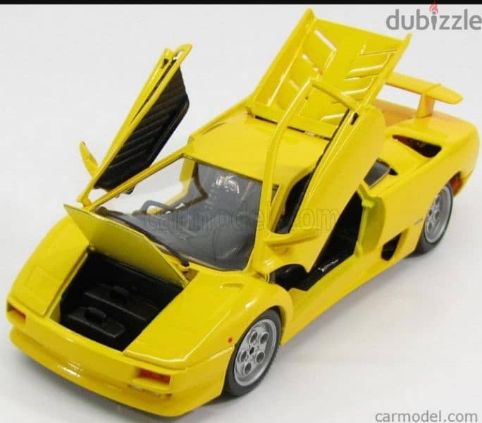 Lamborghini Diablo 1990 diecast car model 1;18. 5