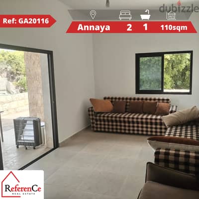 Apartment with Terrace in Annaya شقة مع تراس في عنايا