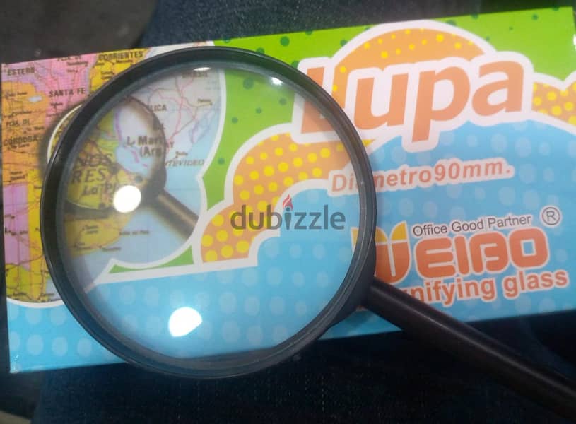 LUPA DIAMETRO 90 MM-MAGNIFYING GLASS 0