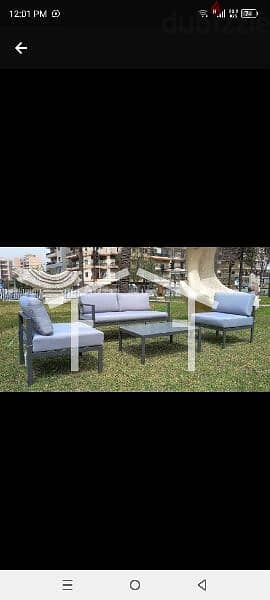 Steel Set Outdoor Furniture 1