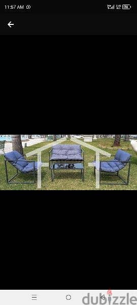 Steel Set Outdoor Furniture 2