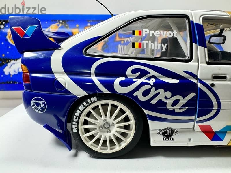 1/18 diecast Full Opening 1998 Ford Escort RS Cosworth WRC Monte Carlo 0