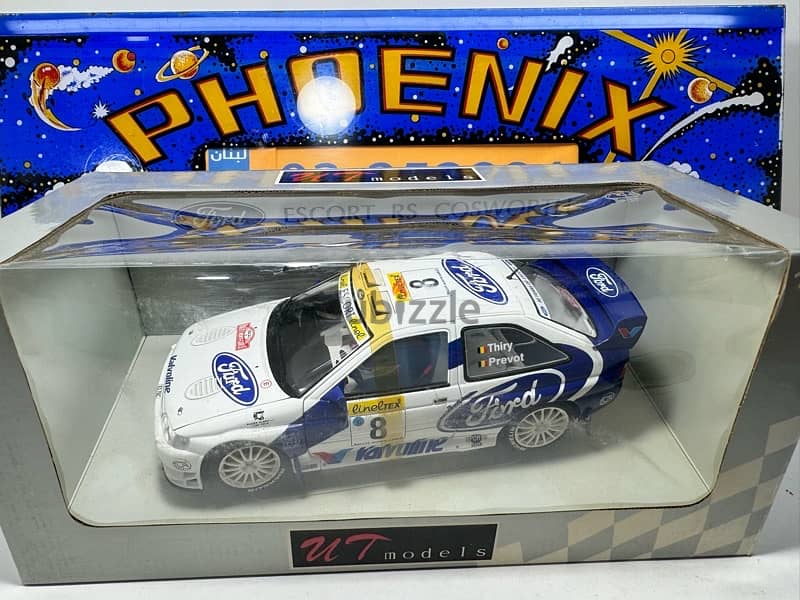 1/18 diecast Full Opening 1998 Ford Escort RS Cosworth WRC Monte Carlo 5