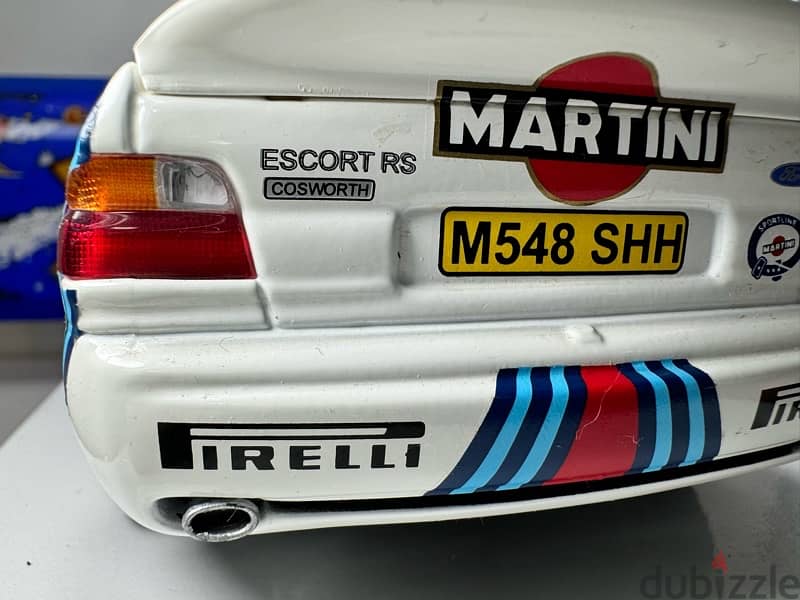 1/18 diecast Full Opening Ford Escort RS MARTINI WRC 1000 Miglia 5