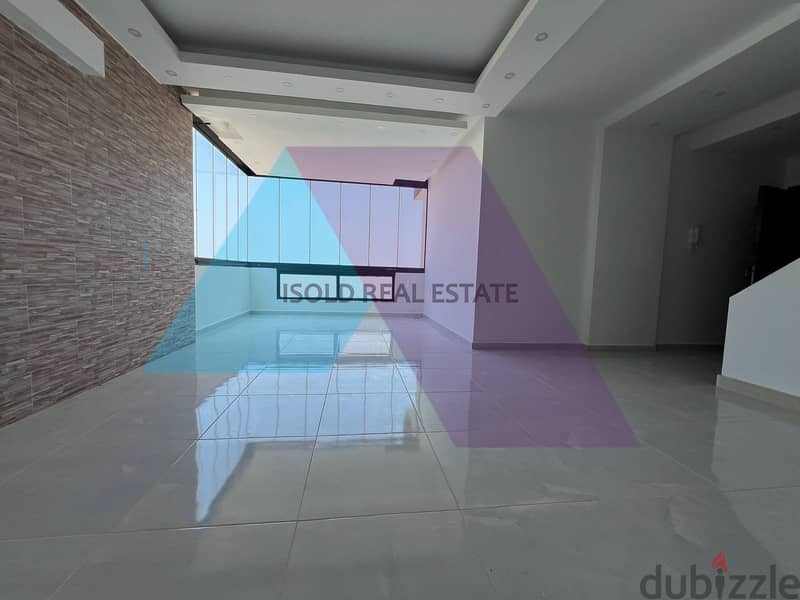 Lux Decorated 207m2 duplex + 40m2 terrace for sale in Safra + sea view 2