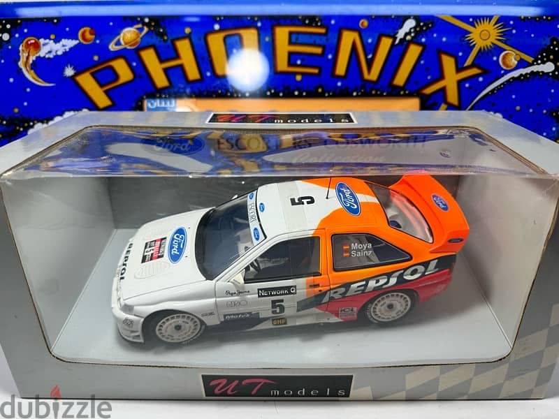 1/18 diecast Full Opening Ford Escort RS Cosworth RAC 1993 REPSOL UT 0