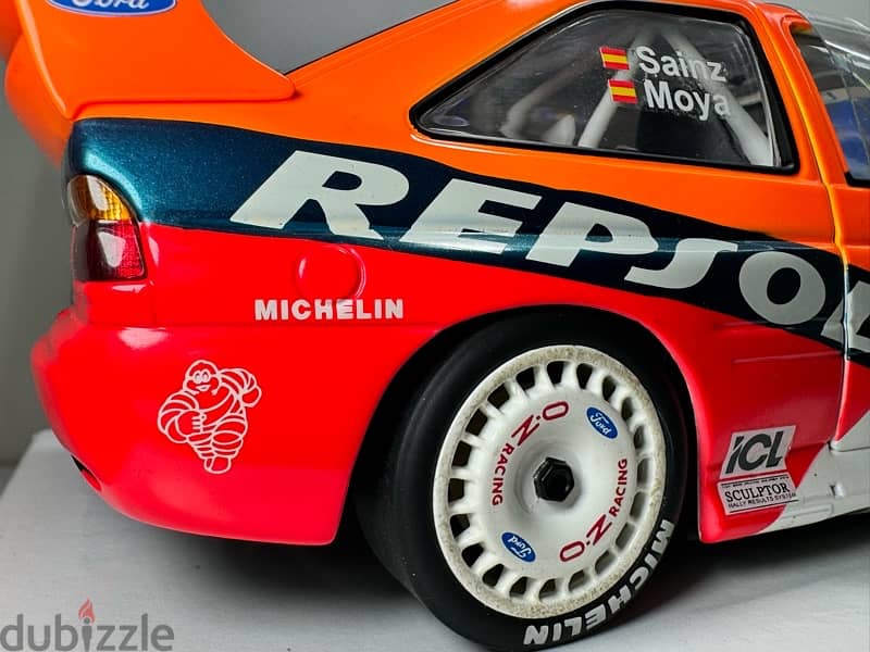 1/18 diecast Full Opening Ford Escort RS Cosworth RAC 1993 REPSOL UT 1