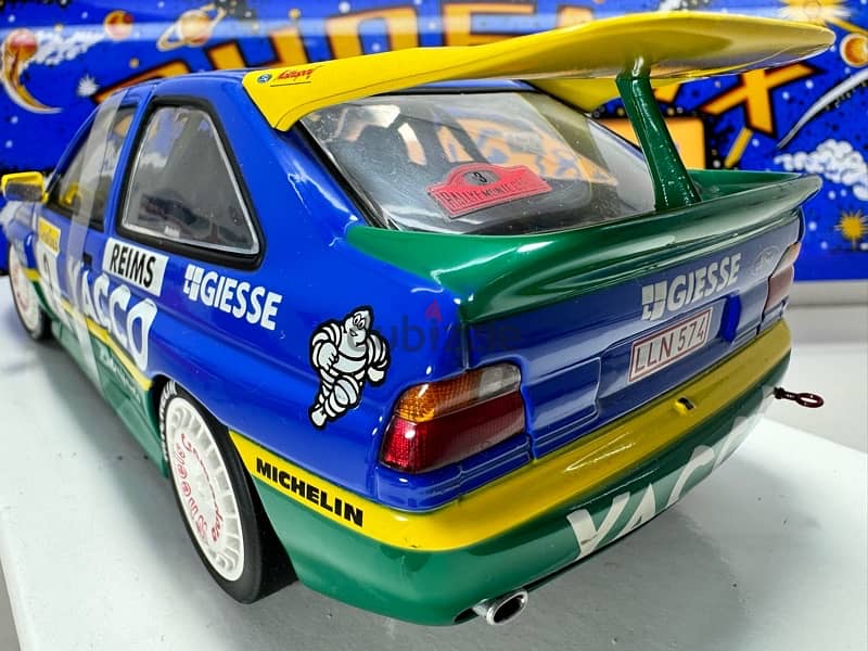 1/18 diecast Full Opening Ford Escort RS Cosworth WRC 1st Monte Carlo 7