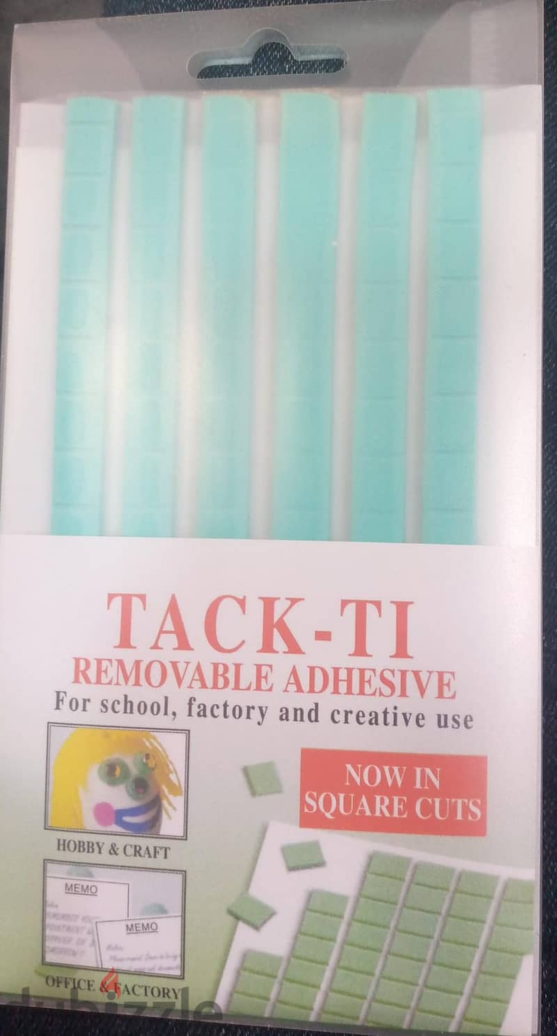 TACK-TI REMOVABLE ADHESIVE 0