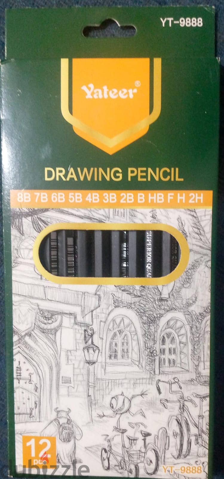 YATEER DRAWING PENCIL 12 PCX 0