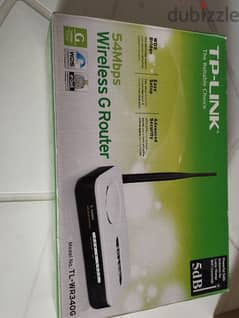 TP Link 54Mbps Wireless G Router (TL-WR340G)