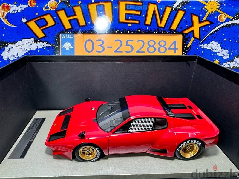 35% Off! 1/18 diecast (LIM 100 PIECES WORLD WIDE) Ferrari 365 GT4 BB 5