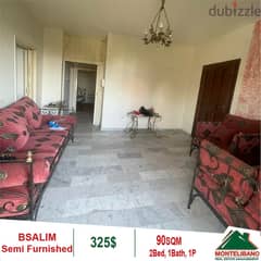 325$ Cash/Month!! Apartment For Rent In Bsalim!!