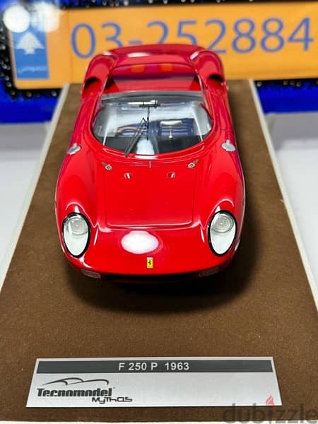 40% OFF! 1/18 diecast Ferrari 250P 1963 (LIM 115 PIECES WORLD WIDE) 7