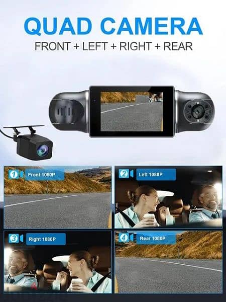 Dash Cam F330 4 Channels camera 3