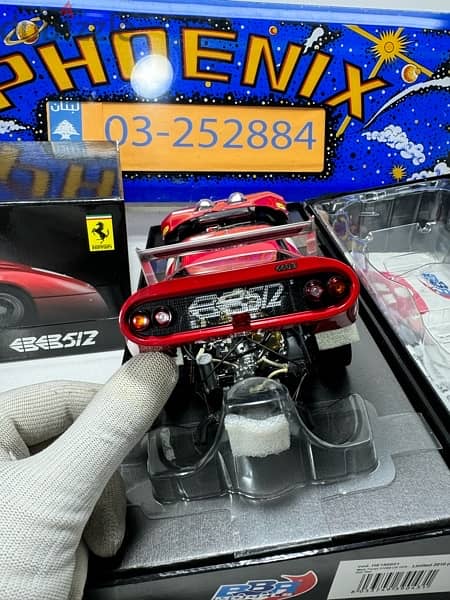 SOLDES 1/18 Full Opening diecast BBR Ferrari 512BB LM 1979 HE180021 3