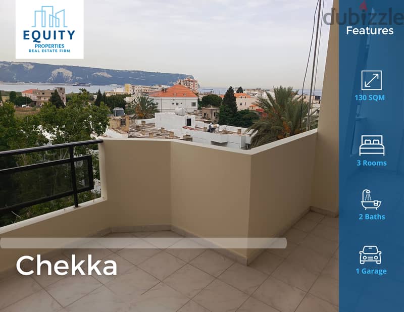 Chekka | Great Deal | Sea View | 130 SQM | 77,000$ | #CM704124 0