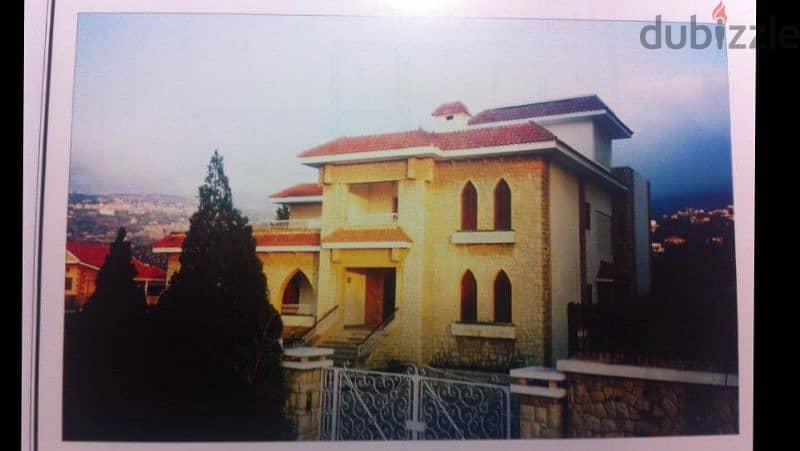 villa For sale in wade chahrour 800k. فيلا للبيع في وادي شحرور ٨٠٠،٠٠٠ 2