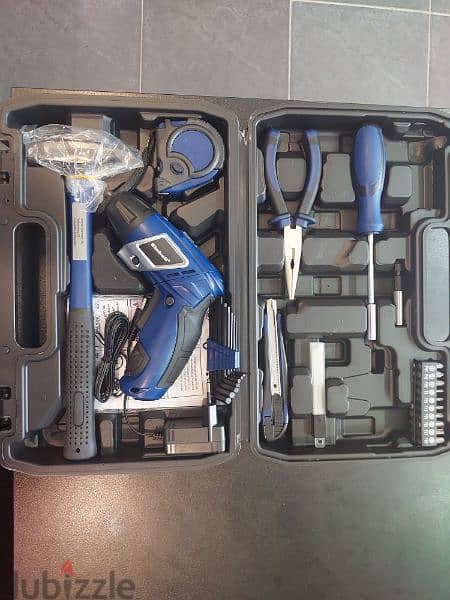 cordless screwdriver set 47 pieces einhell 2