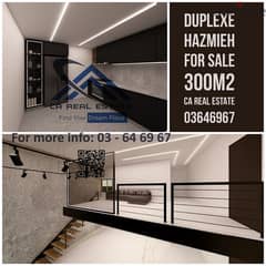 super deluxe for sale in hazmieh with open viewo