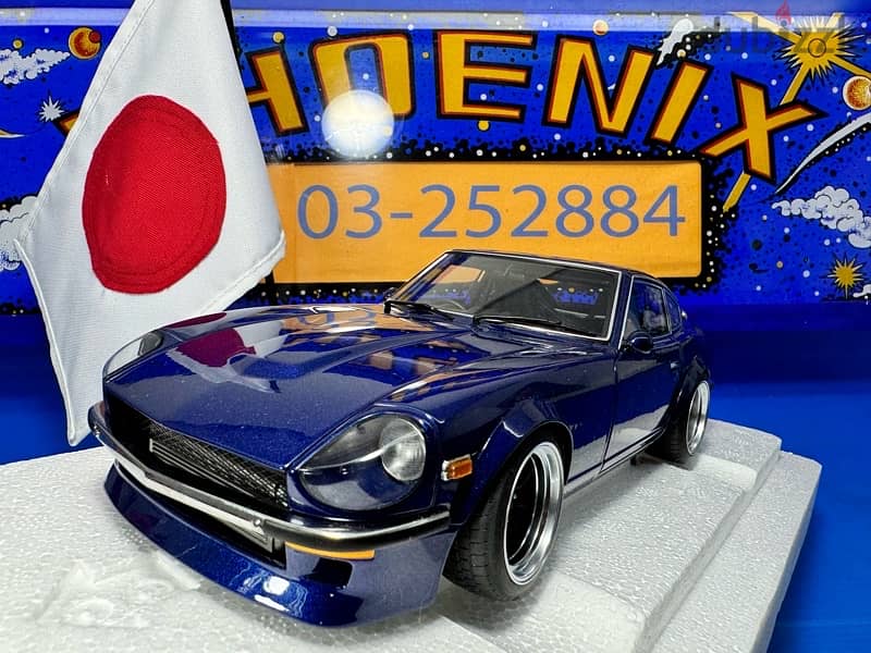 1/18 diecast Autoart NISSAN FAIRLADY Z (S30) WANGAN MIDNIGHT “AKUMA 6