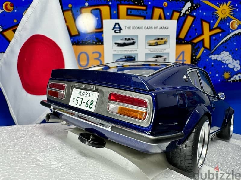 1/18 diecast Autoart NISSAN FAIRLADY Z (S30) WANGAN MIDNIGHT “AKUMA 8