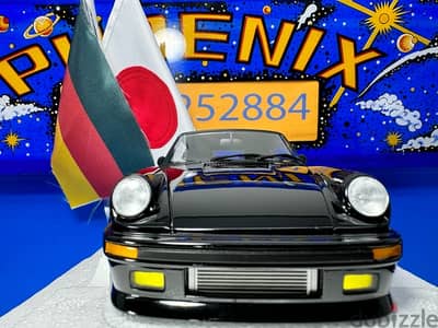 1/18 diecast Autoart PORSCHE 911 (930) TURBO WANGAN MIDNIGHT Blackbird