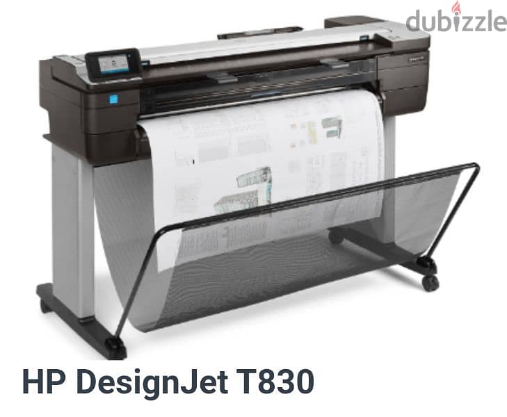 Hp Designjet t830 printer ,scanner ,copyer 1