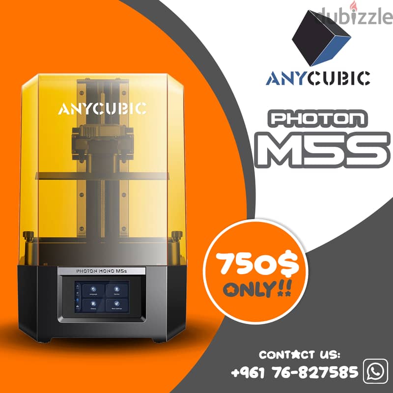 ANYCUBIC Photon Mono M5s 12K Resin 3D Printer 0