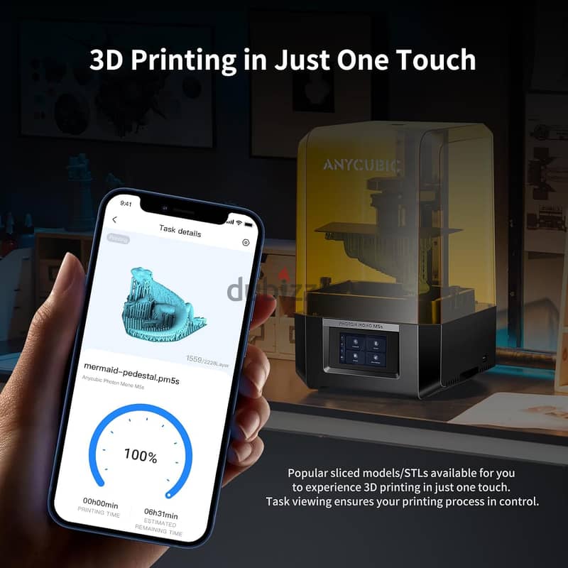 ANYCUBIC Photon Mono M5s 12K Resin 3D Printer 3