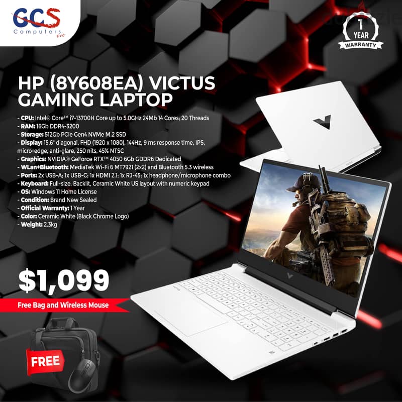 HP (8Y608EA) Victus Gaming Laptop 0