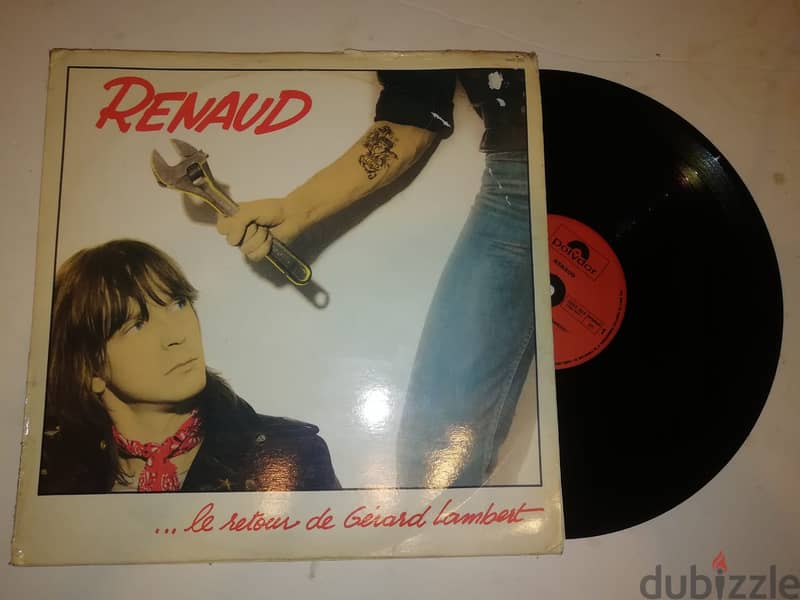 Renaud - Le retour de Gerard lambert vinyl album 0