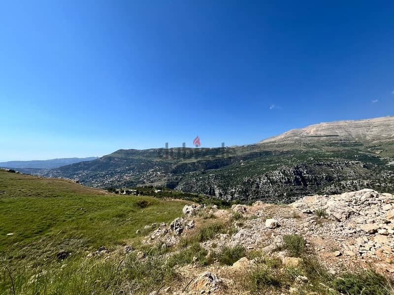 1240 Sqm | Land For Sale In Mtein - Zaarour | Panoramic Mountain View 0