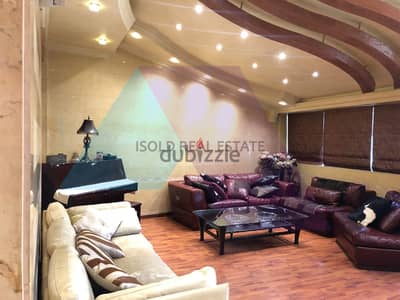 Fully decorated & furnished 130 m2 apartment for sale in Hamra/Beirut