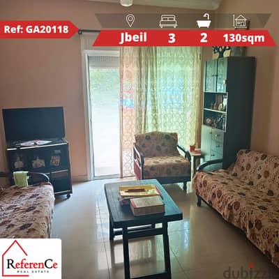 Prime location apartment in the Jbeil شقة موقع مميز في جبيل