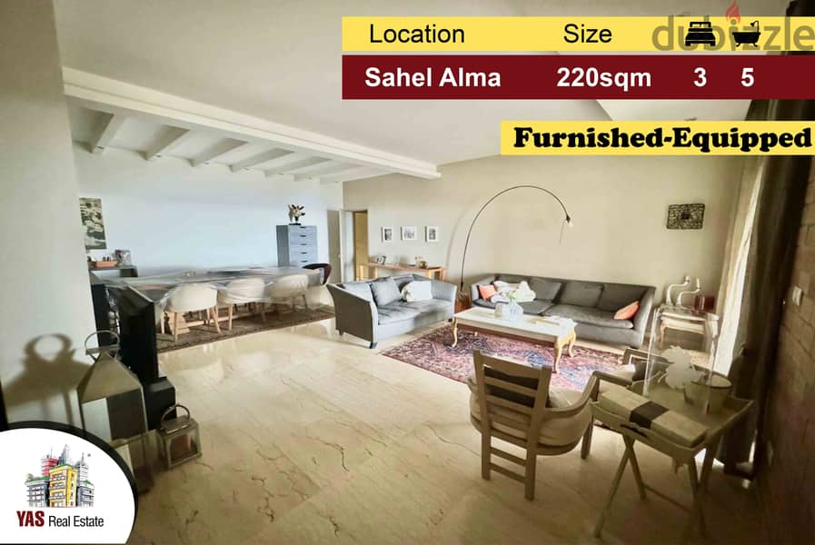 Haret Sakher 220m2 | Furnished-Equipped | Decorated | IV MY | 0