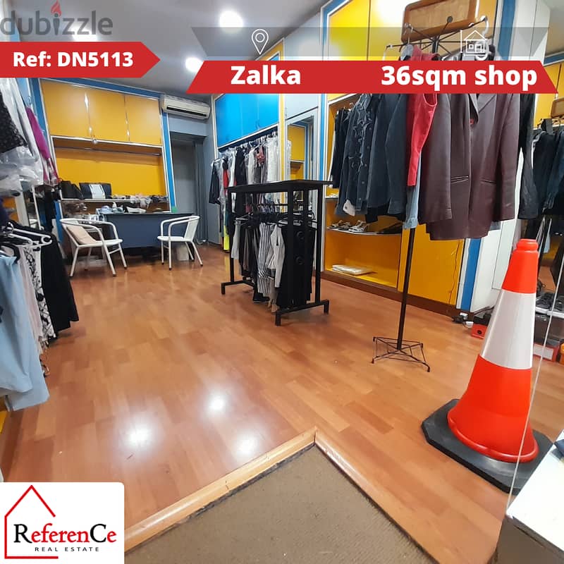 Decorated Shop for Sale in Zalka محل رائع للبيع في الزلقا 0