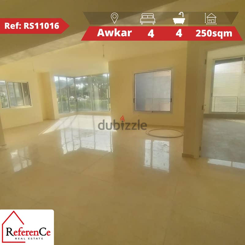 New duplex for Sale in AWKAR دوبلكس فخم للبيع في عوكر 0