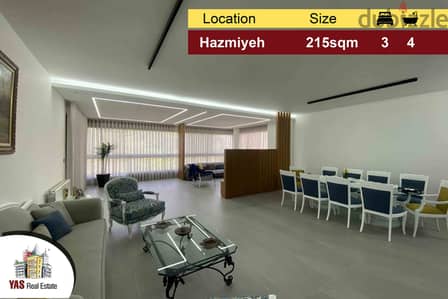 Hazmiyeh 215m2 | City View | Decorated | Prime Location | PA |