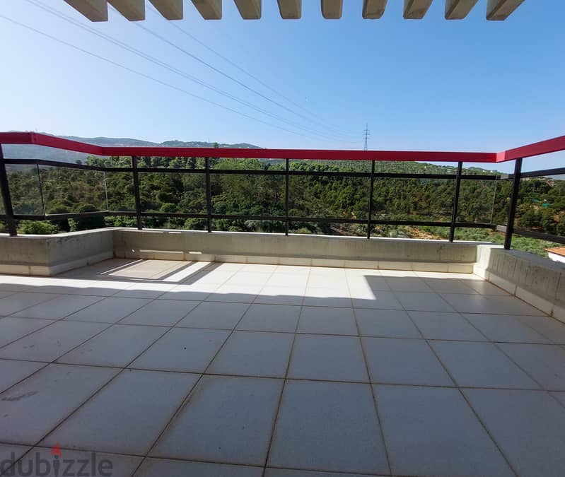 260 SQM Spacious Duplex in Qornet El Hamra+ Sea and Mountain View 0