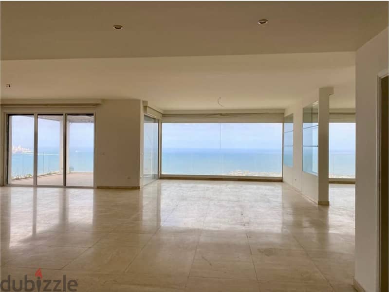 Panoramic Sea View Apartment For Sale In Rabieh 0