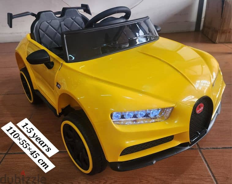 سيارة Bugatti تشريج. ريموت كونترول. اماسورات . اضواء led موسيقى usb. 1