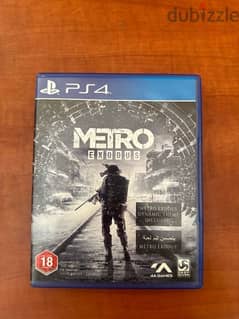 Ps4 metro exodus for sale or trade