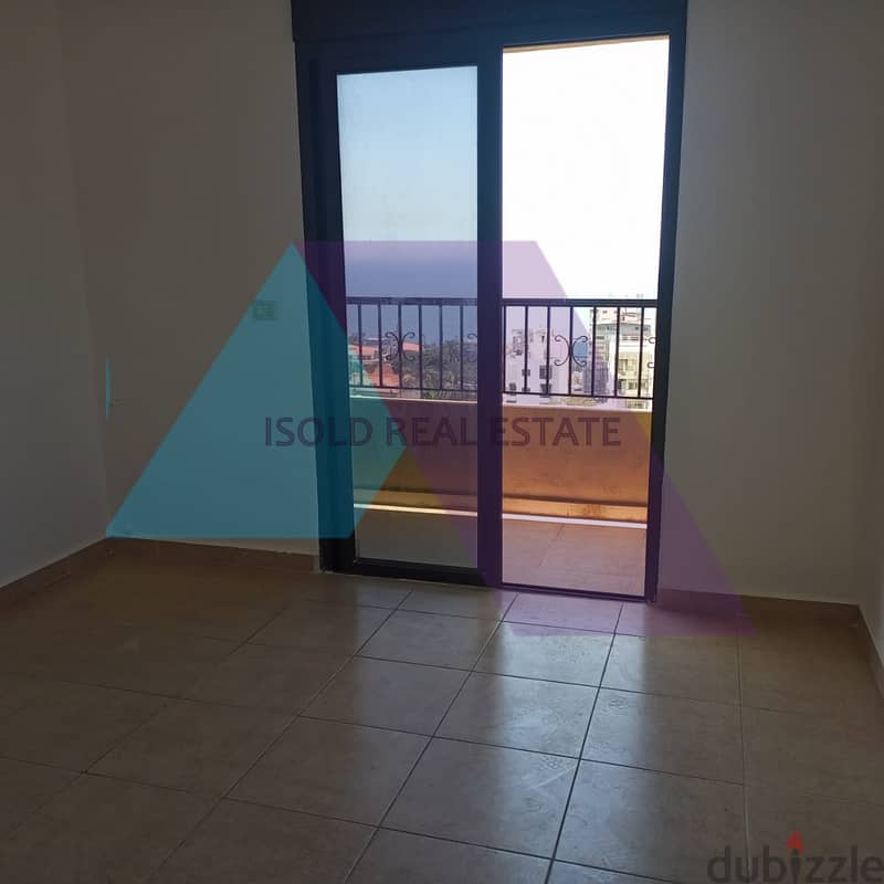 A 153 m2 apartment having an open sea view for sale in Zouk Mikhayel 10