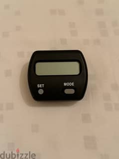 Pulse counter with digital display