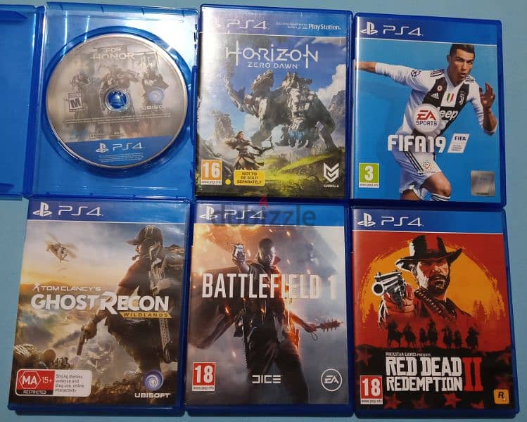 ps4 with 6 games 1