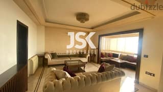 L15470-Furnished Apartment for Rent In Mazraat Yachouh 0