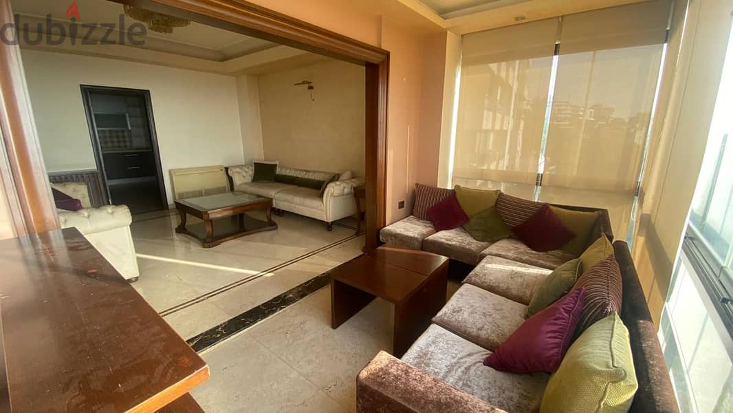 L15470-Furnished Apartment for Rent In Mazraat Yachouh 1