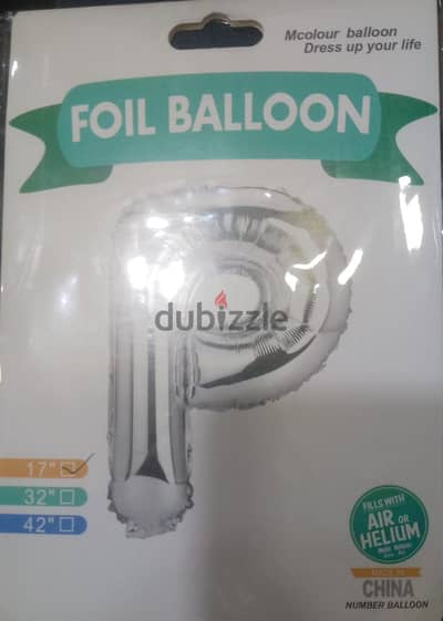 FOIL BALLOON-LETTERS