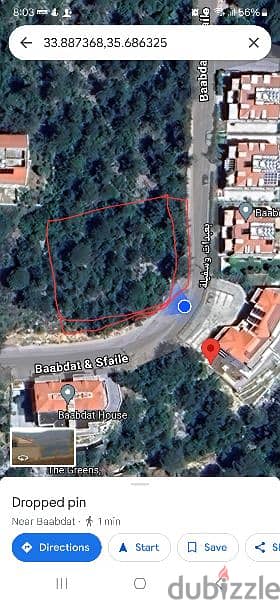 land for sale in enebet baabdet. أرض للبيع في قنابة بعبدات ٣٥٠$/م